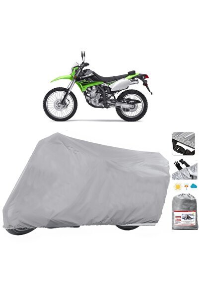AUTOLION مشمع دراجة نارية كاواساكي KLX 250 مقاوم للماء للحماية من أشعة الشمس ...