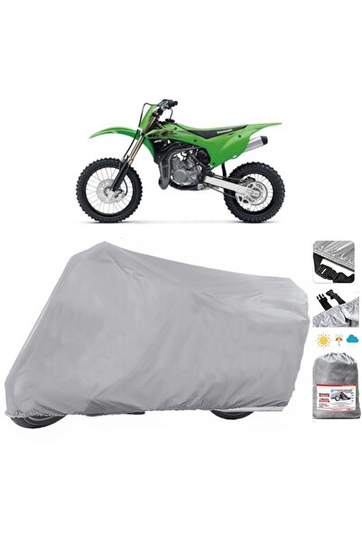 AUTOLION مشمع دراجة نارية كاواساكي KX 85 مقاوم للماء للحماية من أشعة الشمس فو...