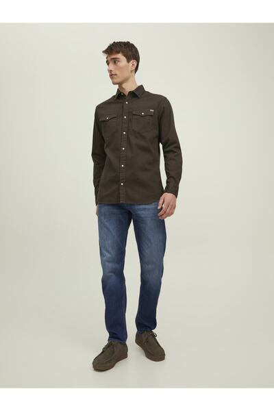 Jack & Jones Mike Wood 481 - Pantaloni confortabili croială Jean