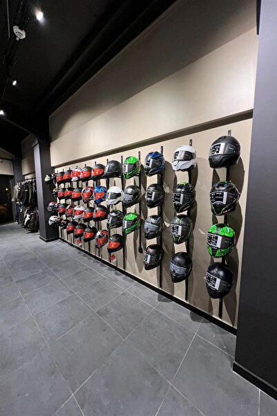 Modern Raf Kask Askısı