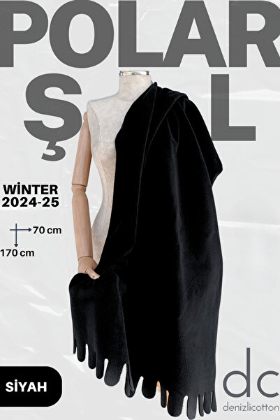 denizlicotton Şal Fleece 1. Fringe tăiate special de calitate Centru de frumu...