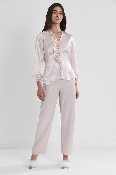 Pierre Cardin Set pijamale din dantela din satin - 1160