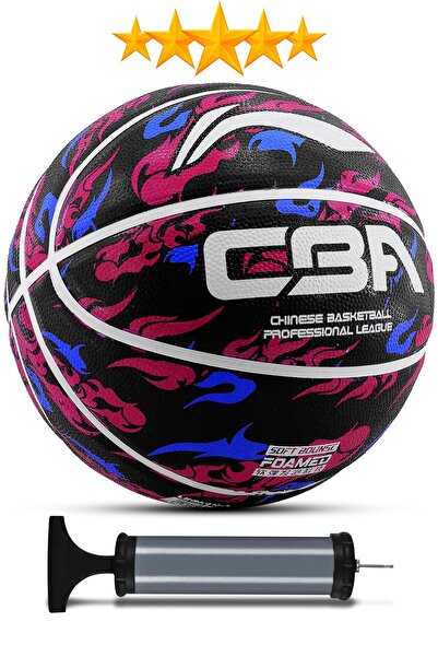 Telvesse Оригінальний пінопластовий баскетбольний м'яч Deep Channel з насосом...