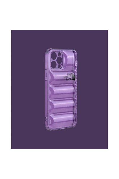 DUKKANCASE Puffer Purple Phone Case - Dk001 - iPhone 12