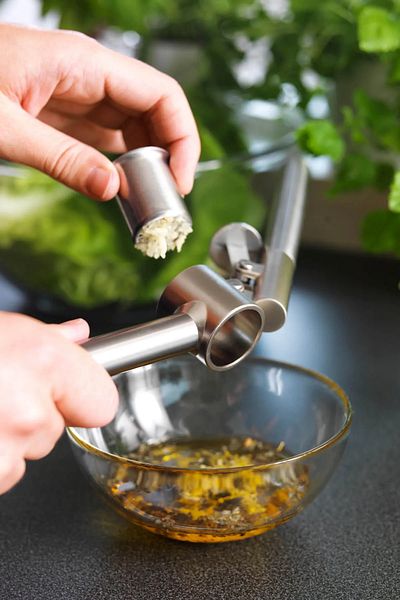 Bayev Koncıs Stainless Steel Garlic Crusher Hand Squeezed Ikea Model