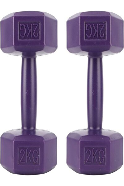 Clifton 2 KG X 2 ADET DAMBIL SETİ (Mor)