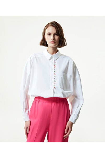 Machka Yüksek Bel Wide Leg Fit Pantolon