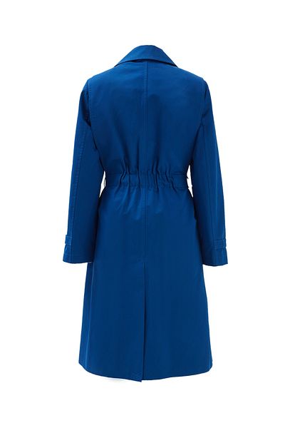 Perspective Anderson Regular Fit Men's Collar Below Knee Parliament Color Women's Trench Coat