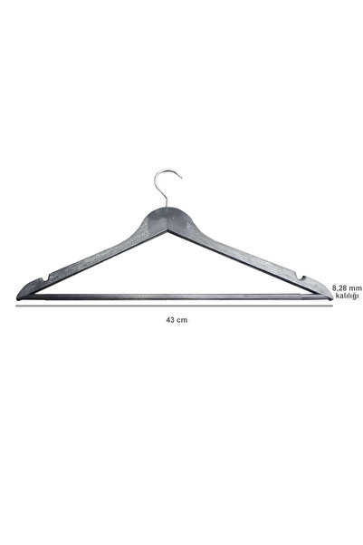 AĞIRSOY 12 bucăți plastic cu aspect de lemn, cu accesorii, cuier pentru haine...