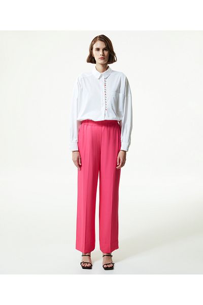 Machka Hose mit hoher Taille und weitem Bein