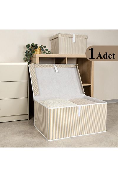 Pazar Kapısı Multi-Purpose Organizer Box Mega Brown 60x40x30cm