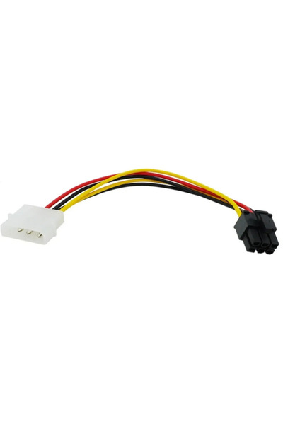 ulu Molex 4 Pin 6 Pin Pci-e Dönüştürücü Ekran Kartı Güç Power Kablosu