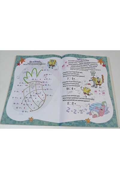 Çocuk Gezegeni SÜNGERBOB KAREPANTOLON FİRARDA / AKTİVİTE KİTABI