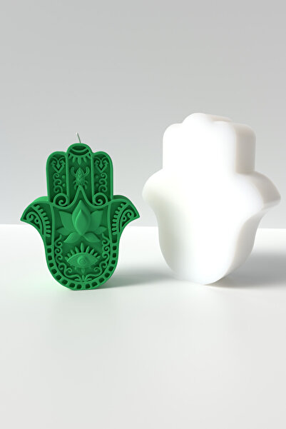 Cageartstudio Fatmanın Eli Mum Silikon Kalıp - Mum Kalıbı Mum Yapım Malzemeleri