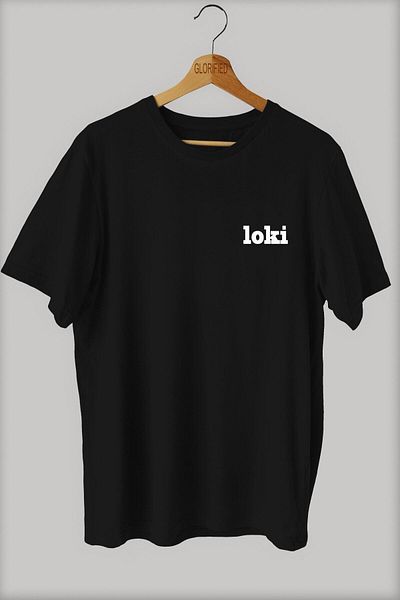 Pisa Art Unisex Loki εμπριμέ T-shirt T-shirt 100% βαμβάκι