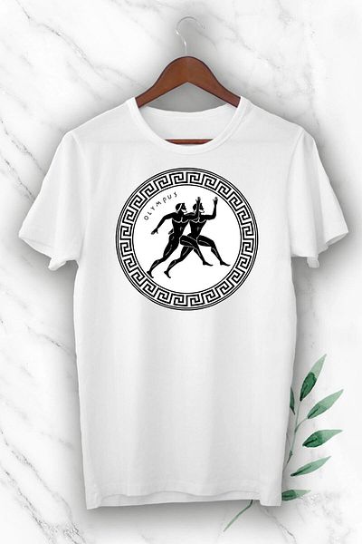Pisa Art Unisex Λευκό T-Shirt
