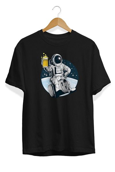 Pisa Art Μπλουζάκι με οπτική εκτύπωση Astronaut