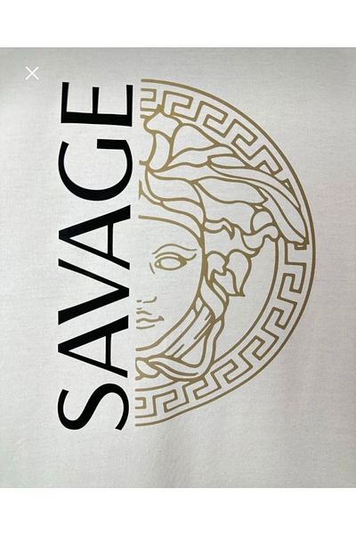 Pisa Art - Μπλουζάκι με στάμπα Savage Oversize