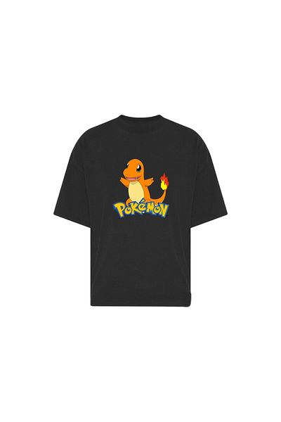 Pisa Art Μπλουζάκι Pokemon Charmander Oversize