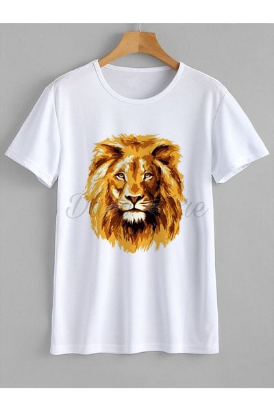 Pisa Art Μπλουζάκι με στάμπα Lion