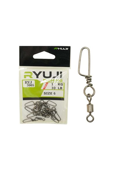 Ryuji RYJ 3005 Clip Swivel No:10 Wheel Drive Kg:8 (10 Pieces)