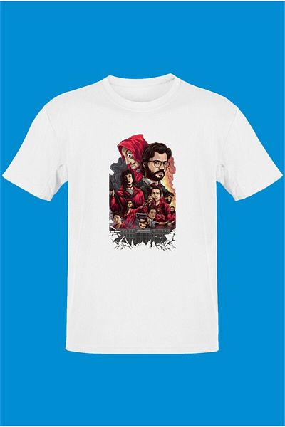 Pisa Art Tricou La Casa De Papel The Team