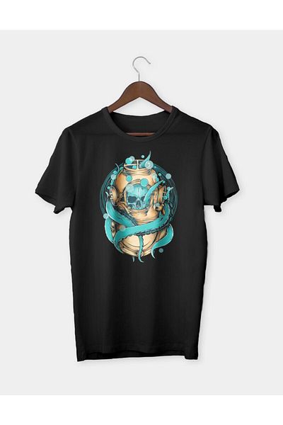 Pisa Art Μπλουζάκι Unisex με στάμπα Diver