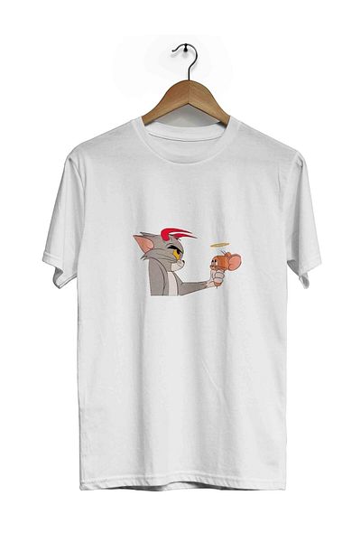 Pisa Art Μπλουζάκι με κοντό μανίκι Tom And Jerry Crew Neck Bll3540