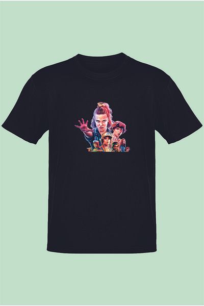 Pisa Art Μπλουζάκι Stranger Things Crew