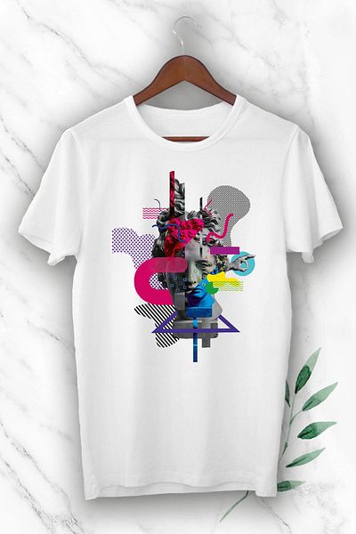 Pisa Art Μπλουζάκι Unisex με στάμπα με γλυπτό με τάση μυθολογίας
