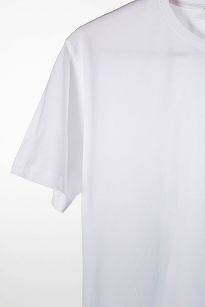 Pisa Art Unisex Λευκό μπλουζάκι με λαιμόκοψη Basic Oversize