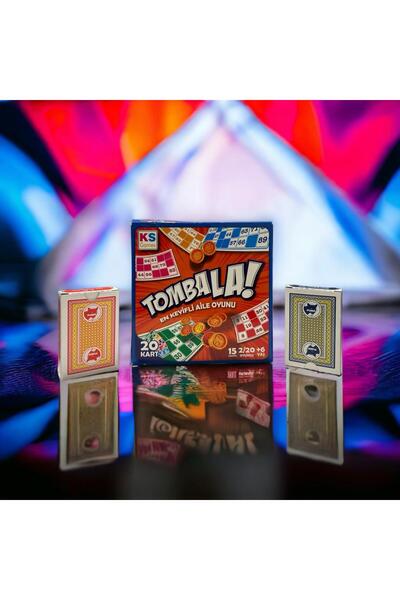 STACO Tombala ve İskambil Destesi Set