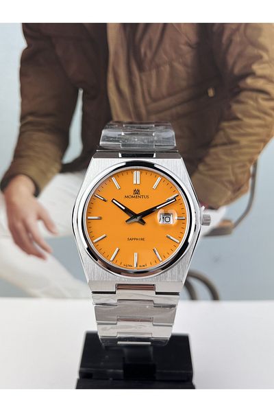 Momentus CLASSIC STEEL MEN'S WRISTWATCH WATERPROOF