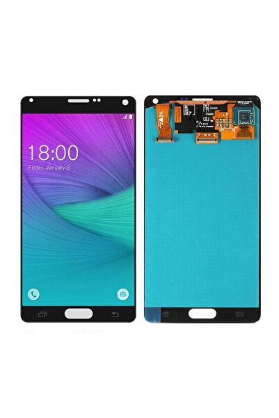 Samsung Galaxy Note 4 N910 Uyumlu Lcd Ekran Dokunmatik Siyah Oled