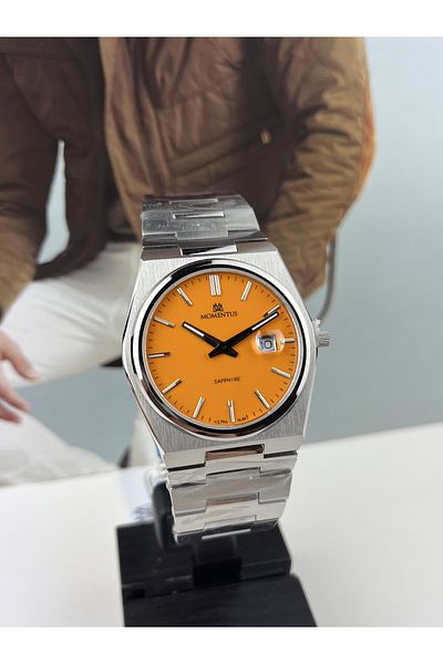 Momentus CLASSIC STEEL MEN'S WRISTWATCH WATERPROOF