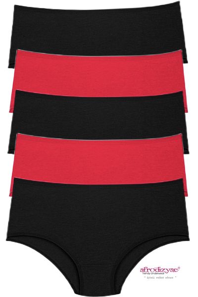 Afrodizyac 5 Pack High Waist Bamboo Bato (EXTRA SOFT-FLEXIBLE)