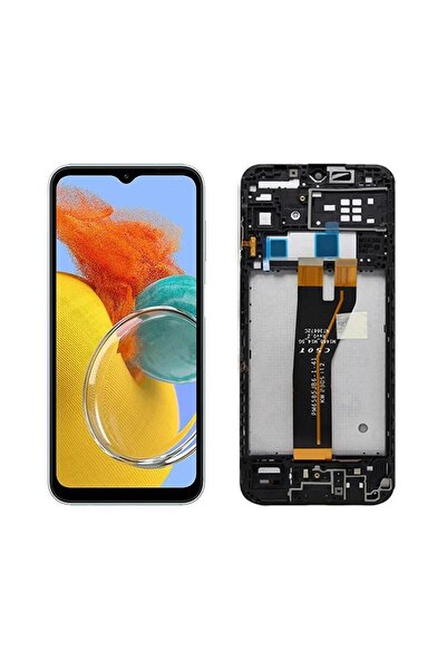 Samsung Galaxy M14 M145 5g Uyumlu Lcd Ekran Dokunmatik Siyah Servis Çıtalı