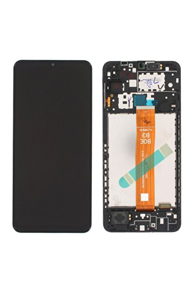 Samsung Galaxy A12s A127 Uyumlu Lcd Ekran Dokunmatik Siyah Servis Çıtalı Gh82...