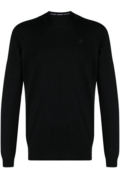 Karl Lagerfeld Yamha Logo Mini Siyah Sweatshirt