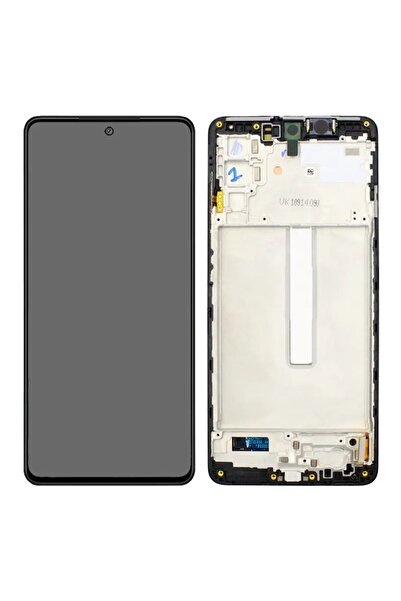 Samsung Galaxy M52 5g M526 Uyumlu Lcd Ekran Dokunmatik Siyah Servis Çıtalı Gh...