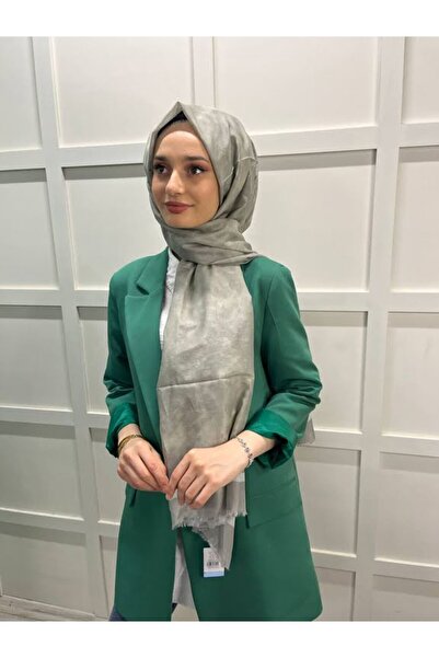 Aker Ipek Koton (PAMUKLU) Yaz Serinliği Şal Etol 7208777 Koyu Taş