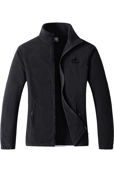 GENIUS STORE Uniszex polár teljes cipzáras kültéri polár dzseki Taktikai polár női-férfi polár színes-teli
