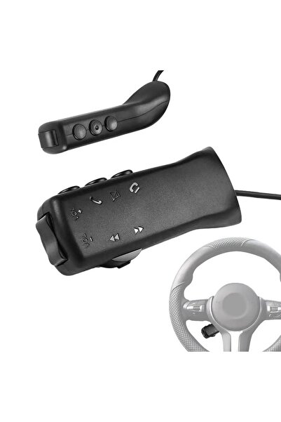 MYWAYY Universal Direksiyon Kumandası - 7 Fonksiyonlu Genel Kullanım Tüm Araç...