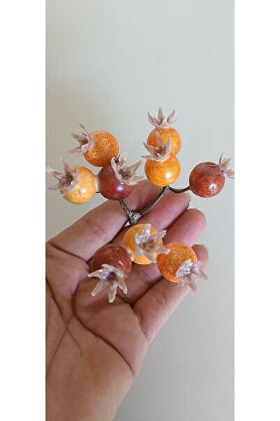 mucizevim 10 قطع ديكور هولي بطيخ وتوت صناعي