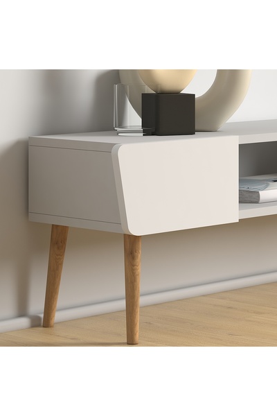 Monte Sehpa Butterfly Tv Sehpası Beyaz