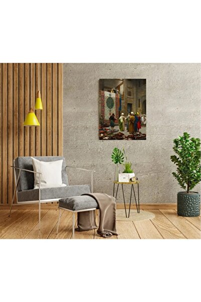 CANVASUM طبعة فنية لسوق السجاد العثماني AR03055554
