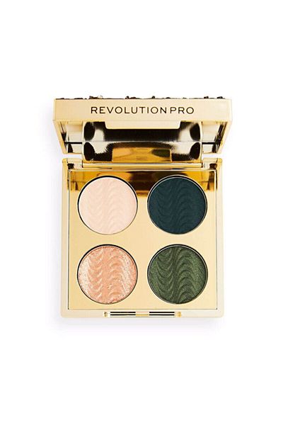 Revolution Pro So Jaded 4 - Color Matte Bright Eyeshadow Palette, 3.2 G