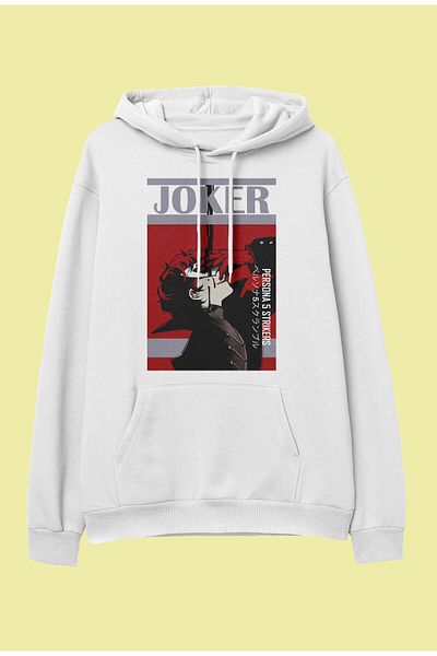 FULL TOLERANCE Oversize Megami Tensei Ren Amamiya (joker) Special Design Anime Hooded Sweatshirt Hoodie