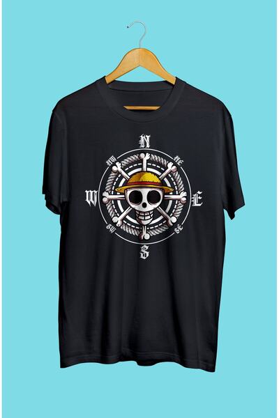 FULL TOLERANCE One Piece Slamnati Šešir Emblem Anime Štampano Majica sa Prila...