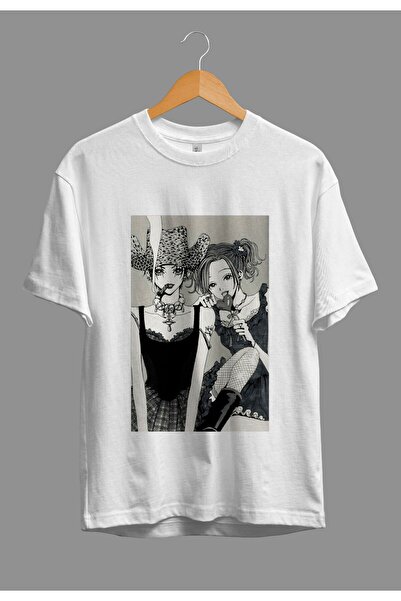 FULL TOLERANCE Tricou Oversize Black Stones Nana Special Design Anime